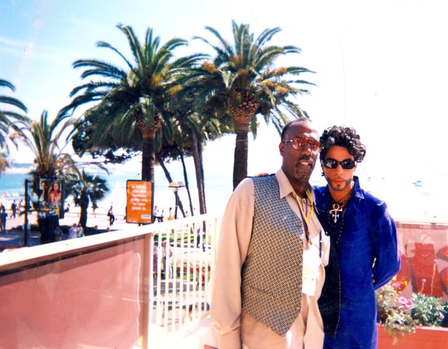 Prince with Yul Anderson in 2000