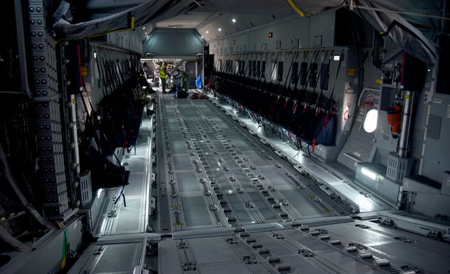 The cargo compartment