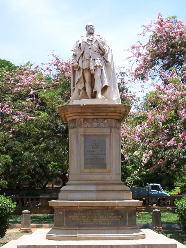 Statue of King Edward VII, Bangalore, India