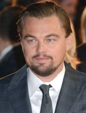 DiCaprio at the London premiere of The Wolf of Wall Street in 2014