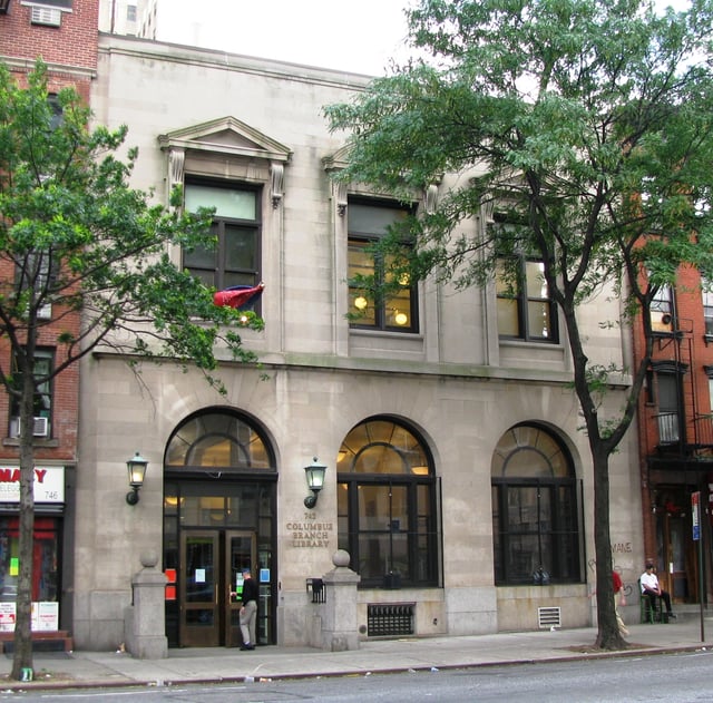 New York Public Library, Columbus branch