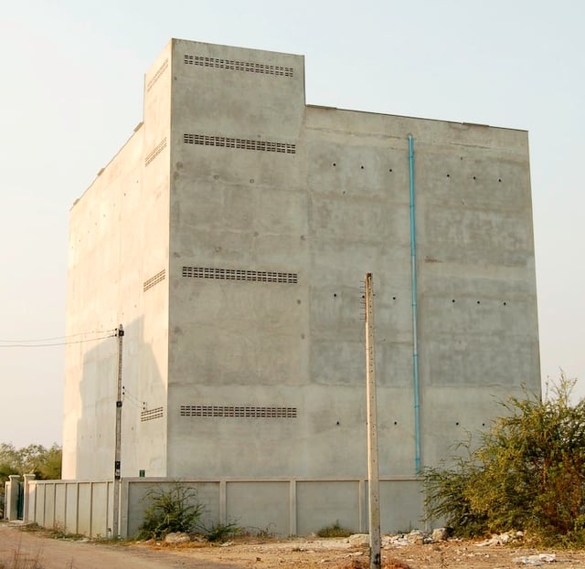 Nesting house for swiftlets, Ban Laem District, Phetchaburi Province, Thailand