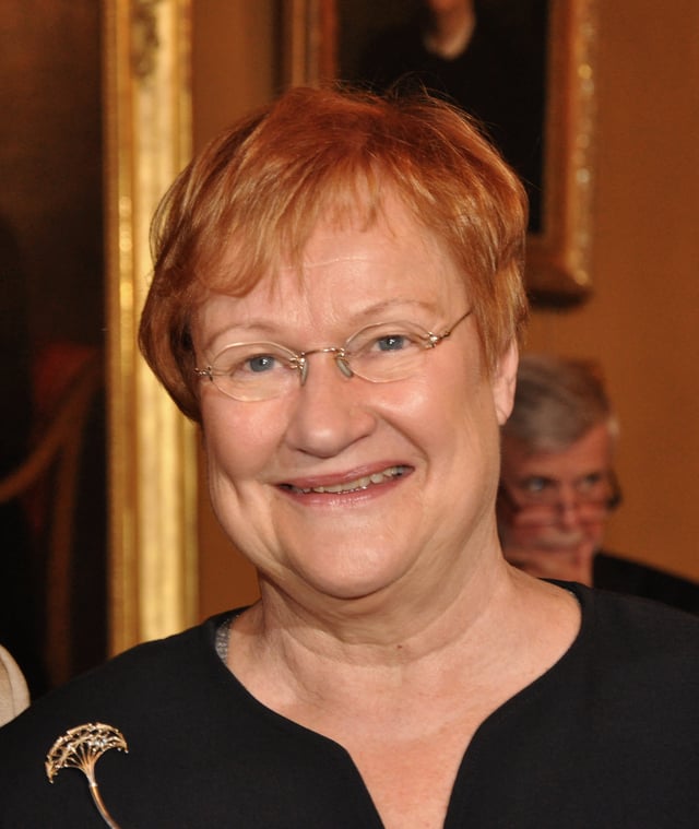 Tarja Halonen, former president of Finland