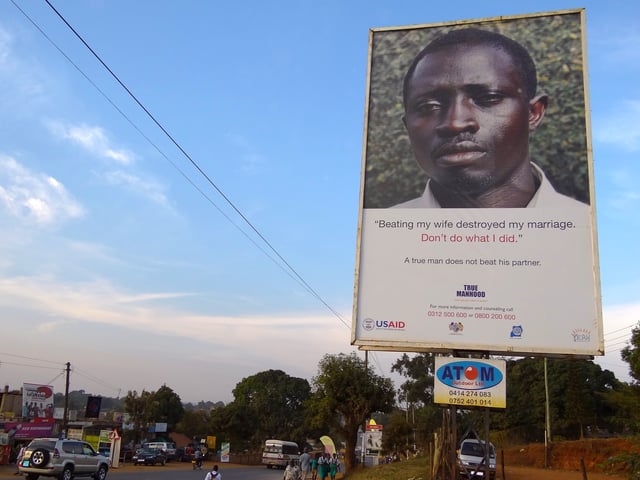 Campaign against domestic violence in Uganda