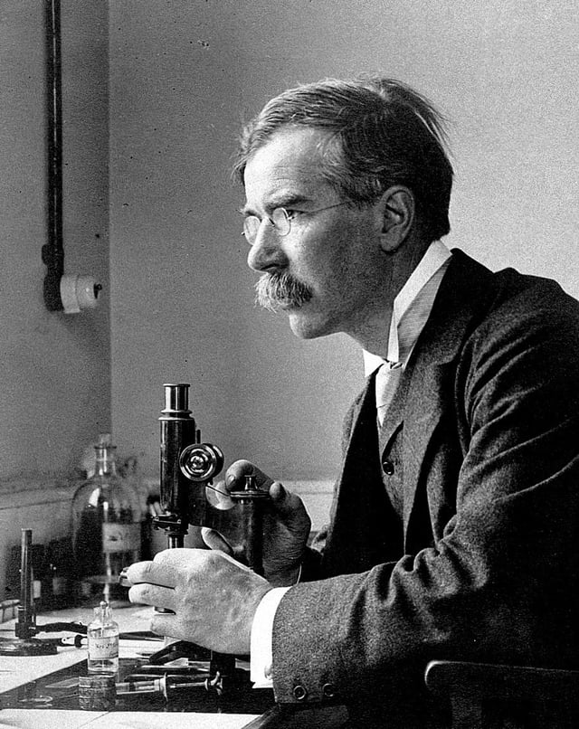Almroth Edward Wright developed the first effective typhoid vaccine.