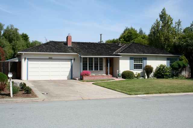 Childhood home of Paul, Clara, and Steve Jobs on Crist Drive in Los Altos, California that served as the original site of Apple Computer. The home was added to a list of historic Los Altos sites in 2013.