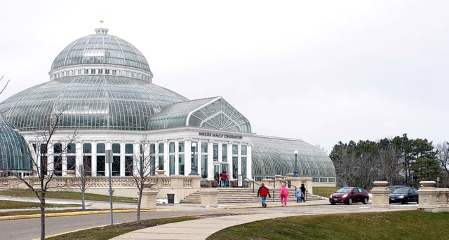 Como Park Zoo and Conservatory is a free public greenhouse and urban zoo open year-round.