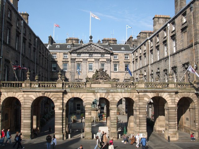 Edinburgh City Chambers is the headquarters of the City of Edinburgh Council.