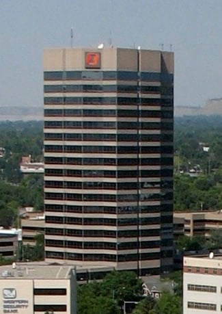 First Interstate Center in downtown Billings, the tallest building in Montana
