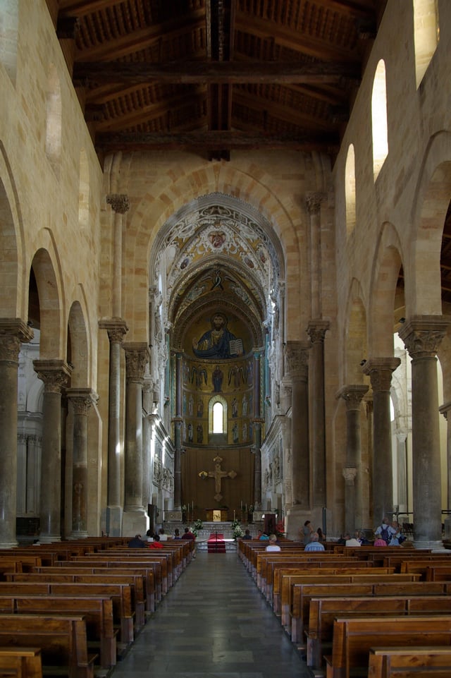 Interior view towards the chancel