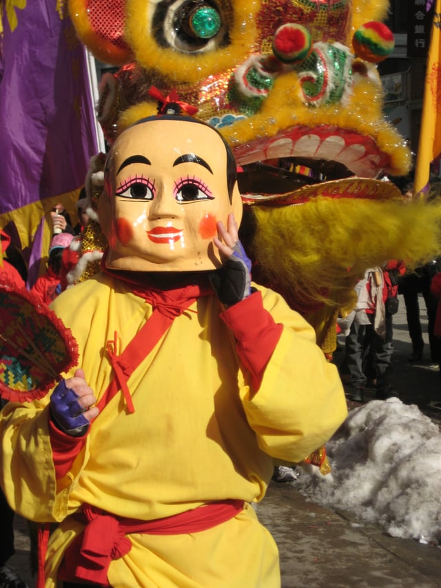 Chinese New Year festival in Chinatown, Boston