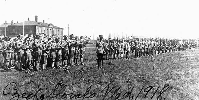 Czechoslovak Legion, Vladivostok, 1918