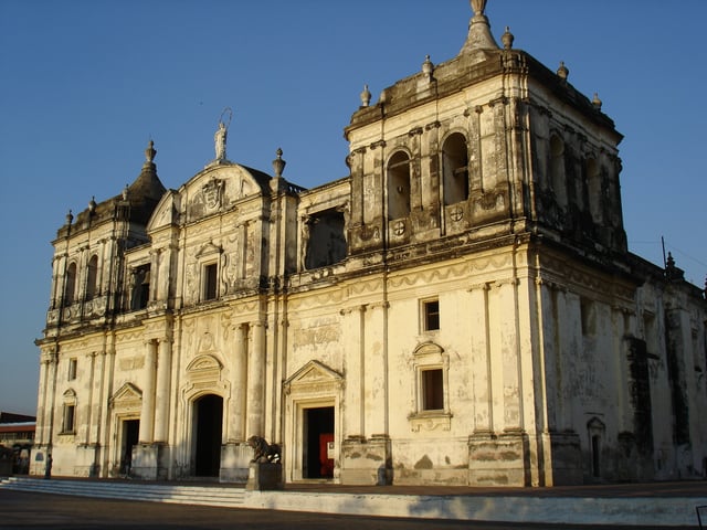 The León Cathedral, one of Nicaragua's World Heritage Sites.