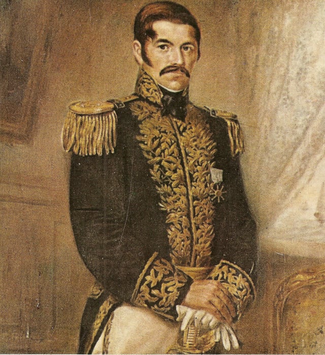 Luis Brión, a Curaçao-born Venezuelan admiral.