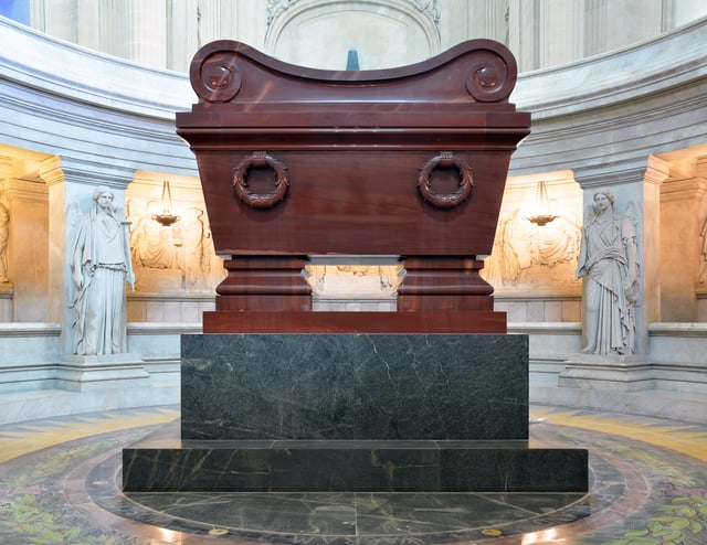 Napoleon's tomb at Les Invalides