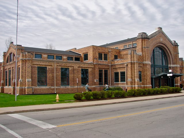 Pennsylvania Railroad Station has stood as a landmark to the city's railroad heritage since 1914.