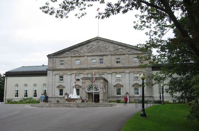 Rideau Hall, the official residence in Ottawa of the governor general