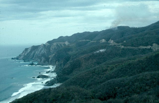 Sierra Madre del Sur along the Michoacán coast