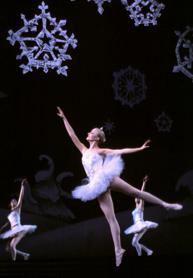 The Snowdance scene from The Nutcracker ballet, composed by Pyotr Ilyich Tchaikovsky