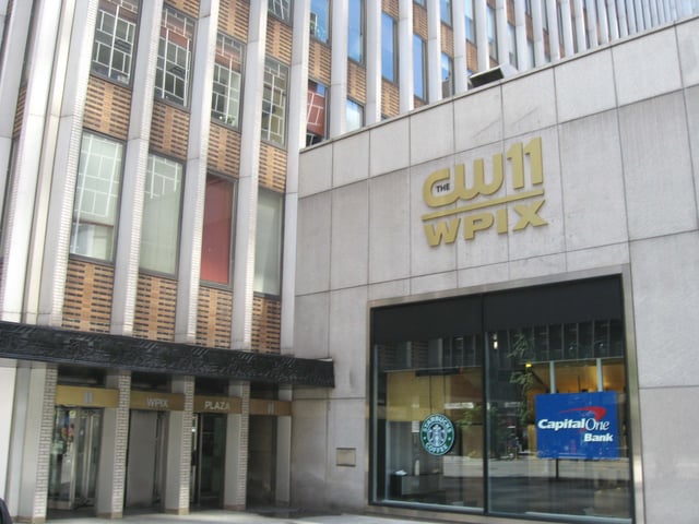 WPIX Plaza, southwest corner of 2nd Avenue and 42nd Street.