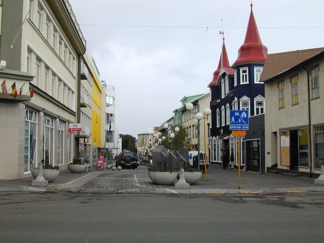 Akureyri is the largest town in Iceland outside the Capital Region. Most rural towns are based on the fishing industry, which provides 40% of Iceland's exports