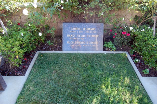 Carroll O'Connor's grave