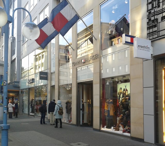 A Tommy Hilfiger storefront in Germany