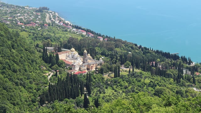 New Athos monastery in Abkhazia