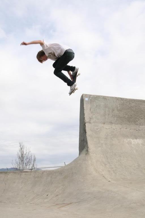 Skateboarder in Grants Pass, Oregon