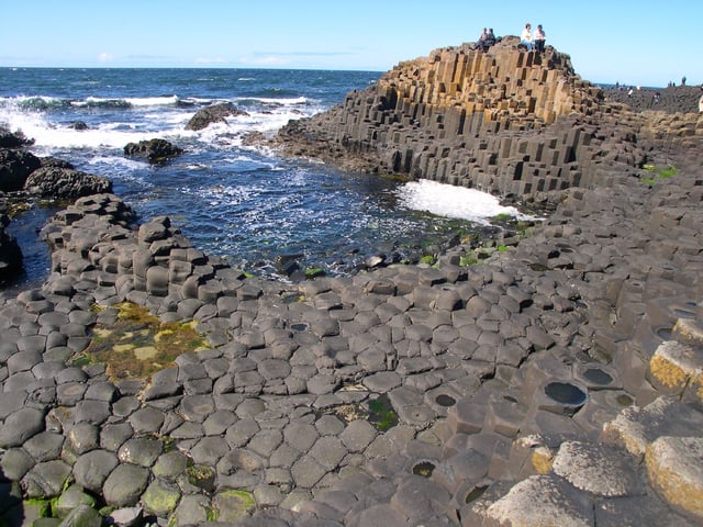 The Giant's Causeway in Northern Ireland