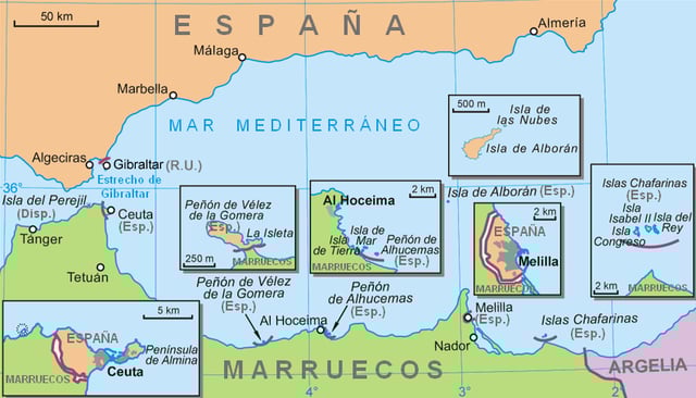 Spanish possessions in Northern Africa