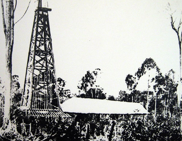 Miri Well No. 1 in 1910
