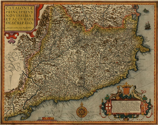 The Principality of Catalonia (1608)