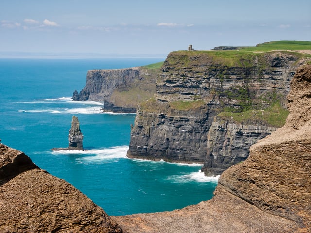 The Cliffs of Moher on the Atlantic coast