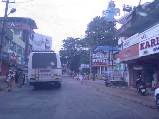 The General Hospital Road stretch of the T.K.Road