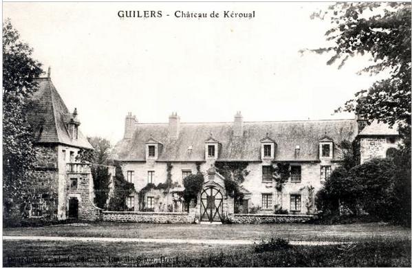 Chateau of Keroual, near Brest, property of Louise; she was born there in 1649.