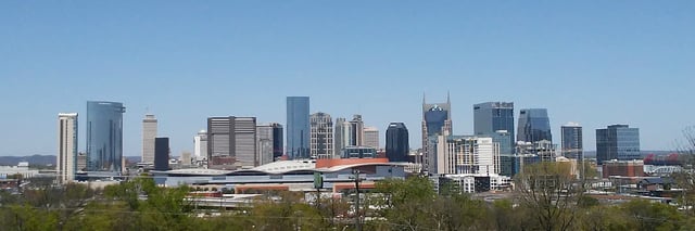 Nashville skyline, 2018