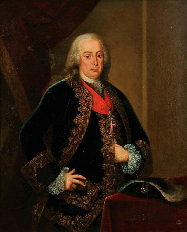 The 1st Marquis of Pombal effectively ruled Portugal during the reign of King José I.