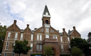 Old Main on the campusof Drake University