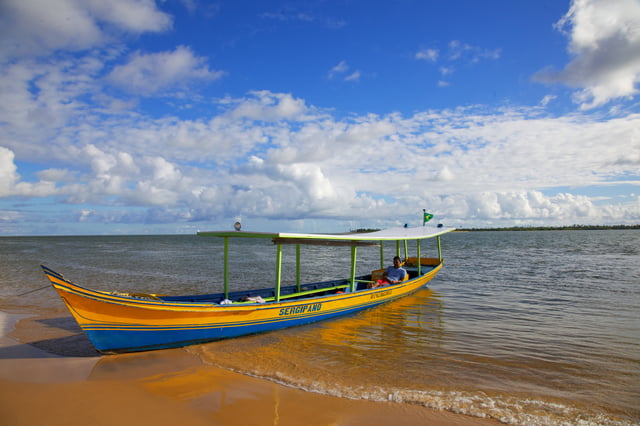Mouth of the São Francisco river
