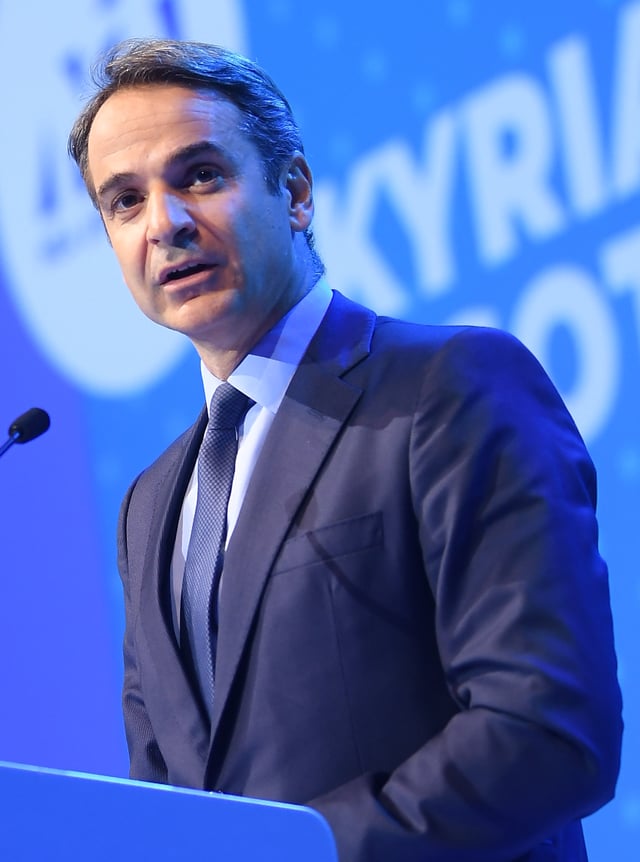 Kyriakos Mitsotakis, Prime Minister since 2019