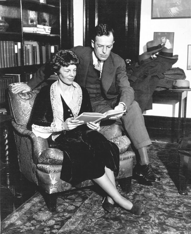 Earhart and Putnam in 1931