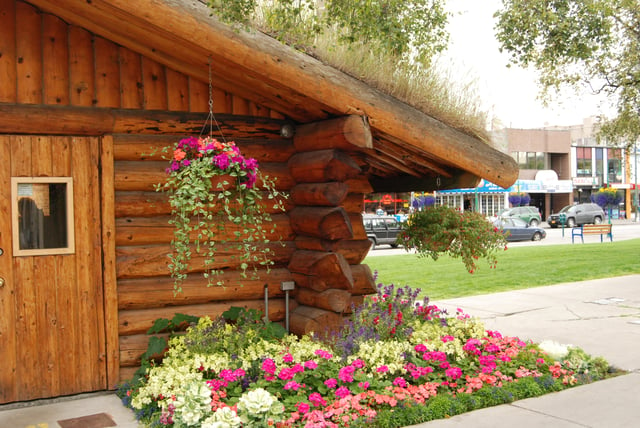 The Anchorage Visitor Information Center, downtown on 4th Avenue.