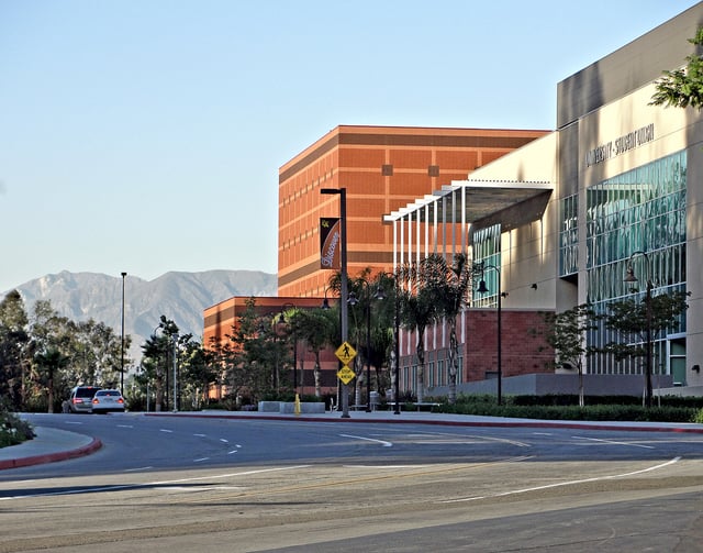 Cal State LA University-Student Union (U-SU) and Luckman Theatre.
