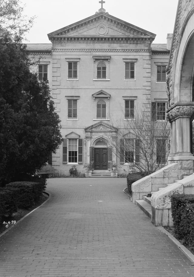 Convent and Academy of the Visitation, completed in 1855.