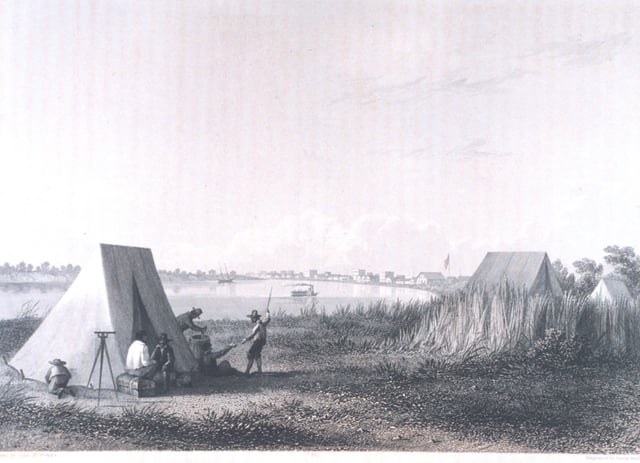 Brownsville in 1857