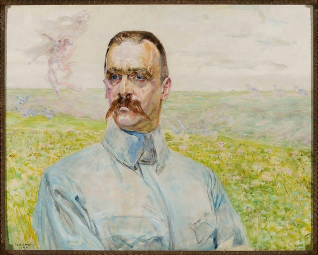 Piłsudski. Painting by Jacek Malczewski, 1916
