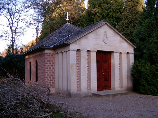 Wilhelm II's tomb at Huis Doorn