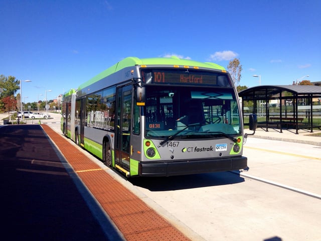 CTfastrak was built to connect the suburbs to Hartford.