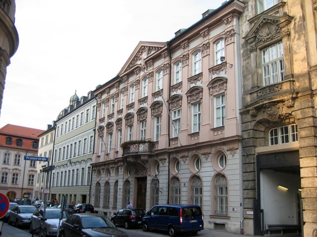 Palais Holnstein in Munich, the residence of Benedict as Archbishop of Munich and Freising